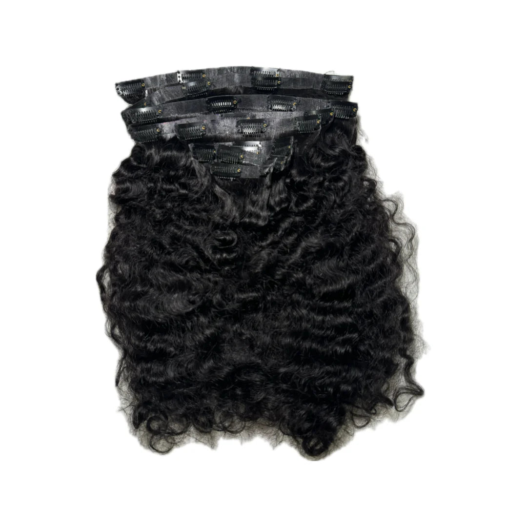 Burmese Seamless Curly Clip In Hair